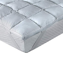 Pikolin Home - Topper in fibra Comfort Plus anti-allergico da 8 cm con protezione contro acari, batteri e muffe