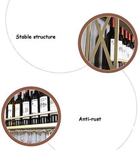 Classico Attaccatura del supporto di Wine 60/80 Bottle / 100 centimetri montaggio a parete del vino del metallo |Rack Glass |Mensola Holder Vino stand |Titolare Hanging Wine Glass ripiano Unità Organi