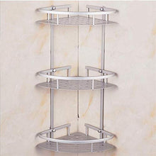 LiuliuBull W 1 PZ Alluminio Tre Layer Plate Shelf Bathroom Vassoio Bagno Bagno Appeto Angolo Accessorio da Bagno