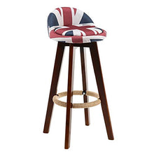 bdb Set di 2 Sgabelli da Bar Moderni, Sgabelli da Bar da Cucina for La Casa ， Sedie da Bar Girevoli A 360 °, Altezza Seduta 73 Cm mobilia (Colore : Blu)