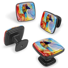 Animale uccello anatra 4 PCS Pomelli per Porta, Pomolo per Mobile, Pomelli per Mobili con Viti, Maniglia per Armadietto, Pomelli per Porta, Pomelli per Cassetti per Porta, Armadio, Cassetto e Credenza