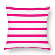 GSYYSZD Cuscino Pesca, Cuscino Divano Stampa Fronte-Retro Cuscino da tiro Due Pezzi (Cuscino + Federa) Tinta Unita, Striscia,Rosa,Stripes