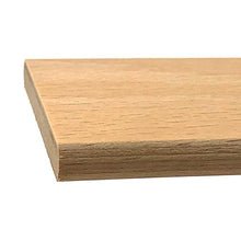 10 Listelli Curvati in Legno di Faggio - Ricambio per Doga – 3,8 X 84 X 0,8 Cm
