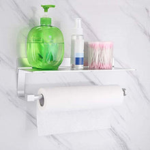 Delaspe - Porta fazzoletti senza fori, con mensola, adatto per cucina, bagno, hotel