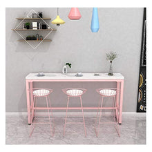 SAP - Sgabello da bar alla moda, creativo, sedia da bar e schienale alto, girevole, per la colazione, ristorante, resistente (colore: rosa, dimensioni: 65 cm)