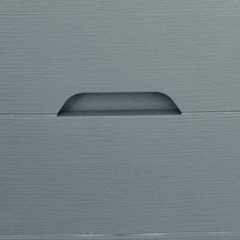 Duramax Cassapanca in PVC, grande capienza, ideale per interni ed esterni, grigio, taglia unica