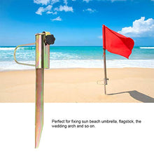 ancoraggio solido dell'ombrello del parasole, supporto durevole conveniente dell'ombrello della spiaggia, supporto del supporto dell'ombrello della spiaggia di alta qualità all'aperto per il giardino