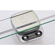 YF-SURINA Mensola per doccia Mensola per bagno in vetro a 1 livello Mensola in vetro temperato spesso Scaffale a parete in alluminio Scaffali per la cucina Foratura 24 pollici Yb C-23,35 cm,35 cm