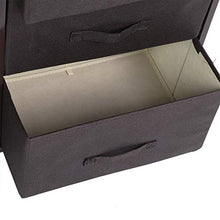 Scaffale portaoggetti, moderno per uso domestico 5 cassetti Scaffale portaoggetti Organizer per camera da letto Ingresso corridoio Marrone scuro