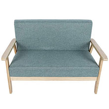 Estink - Divano a 2 posti, in tessuto, divano a 2 posti, per camera da letto, soggiorno, ufficio, giardino, cortile, 61 x 113,6 x 73,5 cm