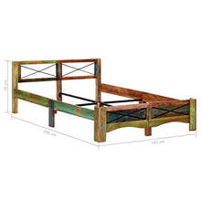 SKM Giroletto in Legno Massello di Recupero 140x200 cm (44.83kg)
