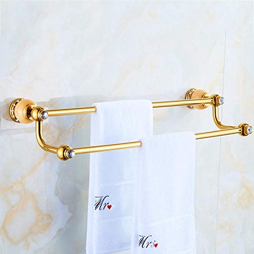 comodo porta salviette,Portasciugamani in rame stile europeo portasciugamani bagno ciondolo bagno mensola bagno hardware portasciugamani-A3