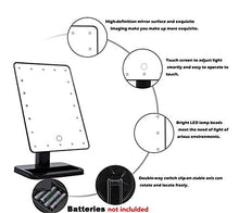 LOVEHOUGE Specchio Cosmetico con LED Bluetooth Specchio per Trucco con Luci E Lente d'Ingrandimento 10X,Touch Screen,Bluetooth Wireless,Vivavoce E Caricatore USB