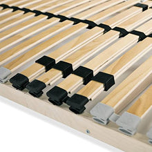 vidaXL Legno Faggio Rete a Doghe 7 Zone con 28 Doghe 90x200cm Telaio Giroletto