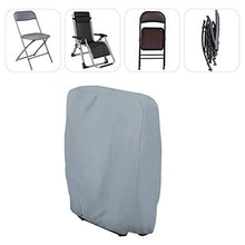 Mobili Da Giardino Copertura Della Sedia Coperture Mobili Per Esterni Di Copertura Pieghevole Seat Cover Garden Outdoor Antipolvere Impermeabile Heavy Duty Resistente Per Prato Mobilia Del Patio Grey