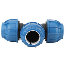 Connettore di plastica del T degli accessori 50mm del tubo dell'acqua del PE di NCONCO per il collegamento del tubo