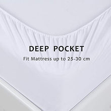 Amazon Brand - Umi Coprimaterasso impermeabile a cinque lati,Traspirante, Anallergico,Cotone - 180x200cm
