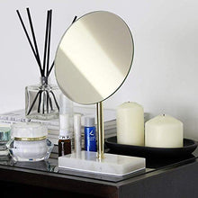 Specchio Per Il Trucco Specchio Portatile Pieghevole Rotondo Ingrandimento 1X Specchi Per Il Trucco Da Viaggio Specchio Cosmetico Specchi Per Il Bagno Specchio Per Il Trucco Illuminato Per Comò Da Bag