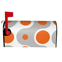 Connecting Dots - Copertura magnetica per cassetta postale, design unico, per giardino, cortile, dimensioni standard, 53 x 45 cm