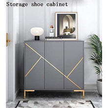 COUYY Armadio per Scarpe di Lusso Leggero, Ingresso per la casa, Risparmio Spaziale, Armadio d'ingresso a Grande capacità, Domestico Economico Piccolo condominio,Bianca,600 * 345 * 975mm