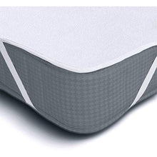 PERIBOIA 500 LUX - Coprimaterasso 90 x 200 cm, 100% cotone, impermeabile, traspirante, colore: Bianco (90 x 200 cm)
