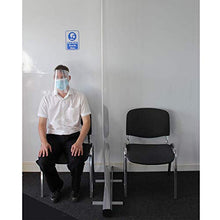 LHDQ Personal Trasparente dello Schermo Igiene Separè da Pavimento Trasparente/Trasparente PVC80cm * 200cm