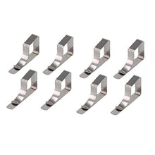 Amoyer Clip 8pcs Tabella Domestica della Copertura del Panno di Metallo delle Spine Morsetti Picnic Prom Promenade Copertina Tavola Rotonda Clip Stabili