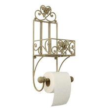 Clayre & Eef W4Y0173 - Porta rotolo di carta igienica, 20 x 15 x 43 cm