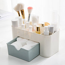 Organizzatore per trucchi, cosmetici, gioielli, espositore per riporre oggetti di trucco, con cassetto, portapenne in plastica, per camera da letto, bagno, regalo ideale per le donne
