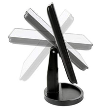 YXZQ Specchio per Il Trucco, Specchio dimmerabile Illuminato a LED con Touch Screen Specchio da scrivania Staccabile con ingrandimento 10X, Specchio da Barba Portatile e ad Alta Definizione