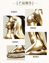 LHQ-HQ Decorazioni di Arte Statua mestiere Handmade di Alta qualità Vino Rack Ragazza Scultura in Resina a Freddo di Rame del Bikini