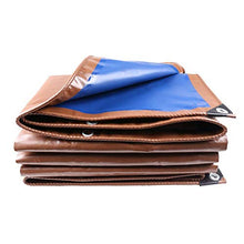 GJSN Teloni, Multiuso Incatramata Heavy Duty Tarp Impermeabile Spessa con Metal Grommets Ogni 1 M, Tenda Multiuso per i Camion Camping Barca,3Mx5M