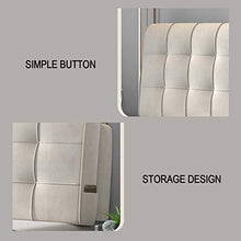 WENZHE Cuscino Testiera Letto Cuscini Lettura Capezzale, Fibra Superfine Testiera Custodia Morbida, Usato per Hotel Camera Letto Divano, Personalizzabile (Color : Azzurro, Size : 90x60x10cm)