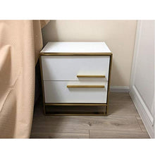 Comodini Decorazione Semplice e Moderno Armadietto di Luce Camera da Letto Armadietto cassetto Metallo Letto in Ferro battuto Armadietto Laterale Camera da Letto Mode
