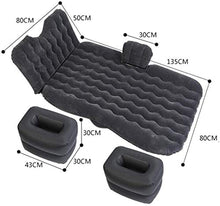 HongLianRiven Lettino da Viaggio Letto Gonfiabile Multifunzionale Auto Gonfiabile Bed Auto Caschetto di Protezione della Base di Corsa poggiatesta Base di Corsa, Alta portante, Nero 5-21
