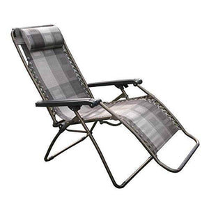 Hfyg Lettino Prendisole Sedie Sdraio reclinabili, Tessuto in textilene Sedia reclinabile Prendisole Sedie a Sdraio Estate Pausa Pranzo Pieghevole da Giardino Lettino Chaise Longue