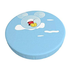 Copertura rotonda per sgabello da bar Topolino per sedia e sedia, lavabile, elastica, per sgabelli rotondi da 35,6 cm