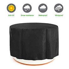 Fodere per mobili da giardino 200X94cm, Telo da giardino rotondo e fodera per sedia, Telo da esterno impermeabile, Antipioggia, antipioggia e pioggia, Resistente allo sbiadimento, per sedie da ta