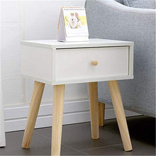 XUSHEN-HU Semplice Comodino Nordic Mini Piccolo Appartamento Camera Comodino Stretta Solido Tavolo in Legno Leg Economia Locker Angolo Cabinet