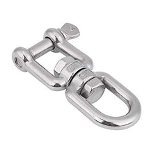 Grillo girevole Dispositivo di grillo rotante per ancoraggio a scatto in acciaio inossidabile 304 resistente all'anello girevole per sollevamento(10mm)