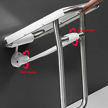 Sgabello da doccia Bagno sgabello a parete Bagno sgabello pieghevole Doccia sede in acciaio inox Bagno di sicurezza Sgabello sedia a ribalta Sgabello con gambe Doccia soggiorno presidente Spa banco o