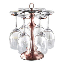 Wine Rack, Wine Rack europea Calice Rack con 6 ganci vino rosso Rack creativa Ferro Wine Glass rack di stoccaggio rack WTZ012