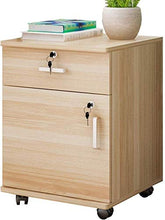AIYIXUE - Comodino universale con ruota con serratura a 1 cassetto per camera da letto con 1 anta e 1 porta