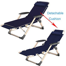SHUAIIJUAN Sedia per il tempo libero domestico Folding Prato sedie a sdraio Patio Sdraio da spiaggia reclinabili sedie, 441lbs Beach Garden di supporto sedia pieghevole reclinabile Sedia for esterni s