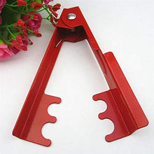 Huien 1PCS   Strumento di Taglio Fai da Te Fioraio Spina di Metallo Stelo Foglia Stripper Pinza Rosa Rimozione di sbavature Attrezzo da Giardino, Rosso