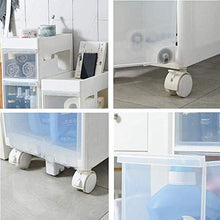 WDX - Scaffale da bagno da pavimento a pavimento, con clip per WC, piano stretto, per bagno, WC, armadietto laterale