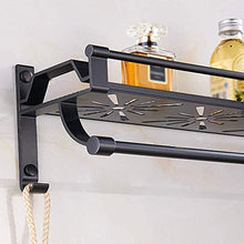 AINIYF Bagno Bagno Doccia Mensola Organizzatore Parete di Alluminio dello Spazio Rettangolare igienici Fence Punch Libero Torre del Gancio del Gancio up 2 Livello