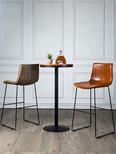 XHCP Mobili Soggiorno Sgabelli Bancone Cucina Sgabelli da Bar/Sgabelli da Pranzo Moderni per Colazione, Sedile in Similpelle Ecologico