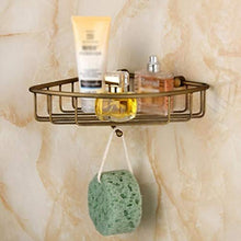 HYYDP Parete Porta Salviette Complesso ad Angolo per Bagno in Ottone Verniciato a processo Gula Si. Cestino per Doccia da Bagno