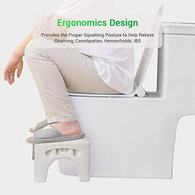 Openuye Sgabello Bagno, Ultraportable WC Sgabello, WC Sgabello Poggiapiedi, Sgabello per Toilette, Anti costipazione Bagno Sgabello per Bagno antititico Sgabello per Bambini e Adulti